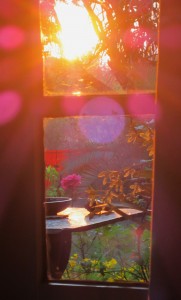sunset window