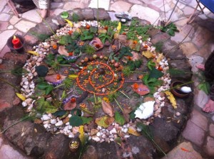 mandala from the top