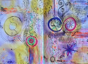 Doodling in my Art Journal