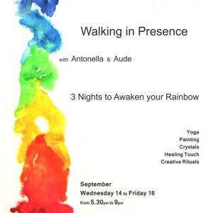 walking in presence poster