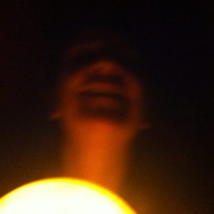 playing with the moon